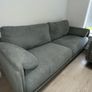 3 seater fabric sofa couch Image 2
