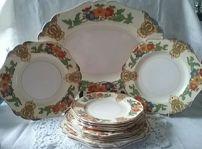 Vintage Art Deco John Maddock Dinnerware