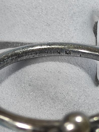 HHN sterling silver ring
