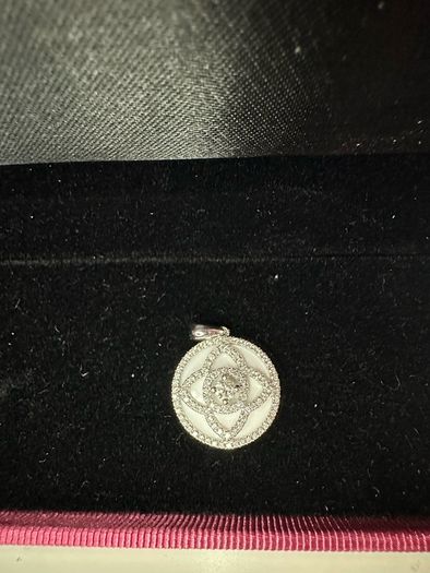 diamond MOP pendant