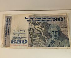 Irish 20 Pound Note