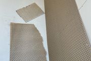 MDF screening panal &amp; brass finish radiator screen panels