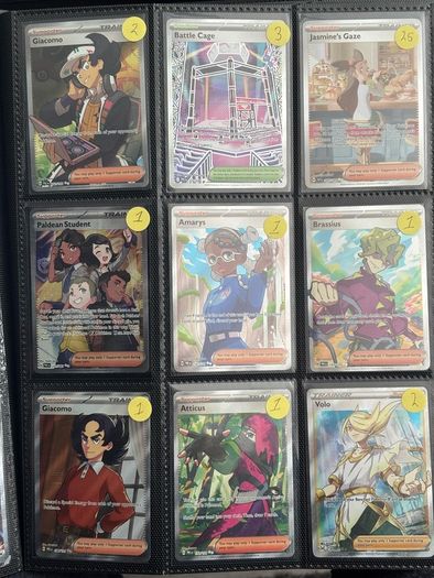 Pokemon Cards 99 Trainer Full Arts