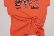 T-Shirt Peace Love Fitness