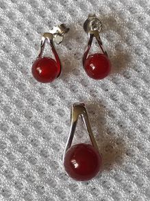 Sterling silver matching set