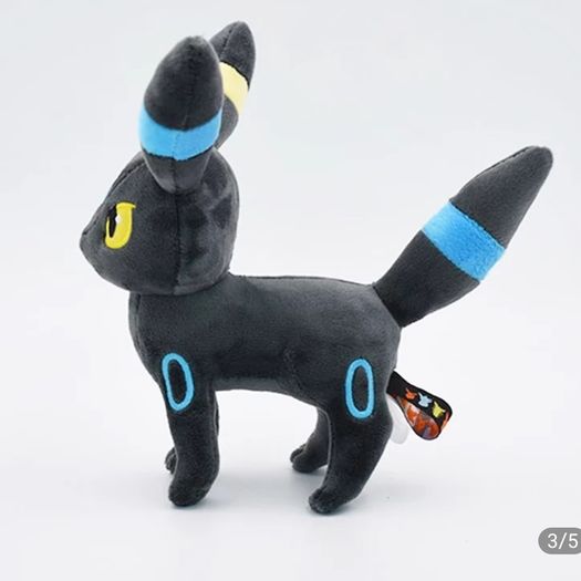 Pokemon 22cm Umbreon Blue & Yellow Plush Toy