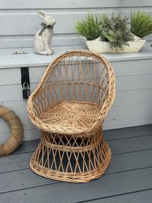 Wicker chair/armchair child