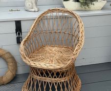 Wicker chair/armchair child
