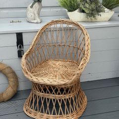 Wicker chair/armchair child