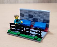 LEGO The Greystones Seafront Build