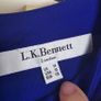 NEW - L. K. Bennett Royal blue dress UK 14 Image 4