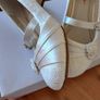 Girls Holy Communion/Flower girl Shoes (Ivory) Image 5