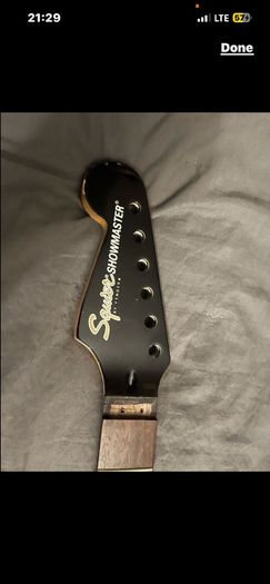 Fender Squier Showmaster fretboard body guitar parts neck electric guitar parts accessories