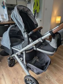 UPPAbaby Vista V1 Complete Double Travel System (Gregory Edition) + Premium Extras
