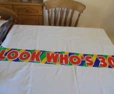 Look Who's 30 Banner for Sale