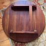 mahogany round table Image 6