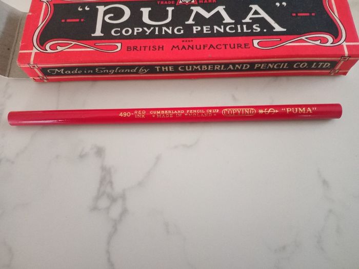 Vintage puma copying pencils