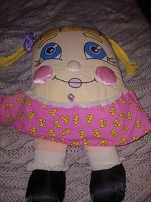 vintage pillow people plush toy