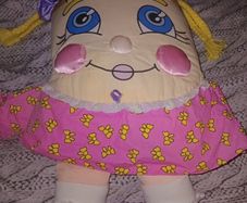 vintage pillow people plush toy