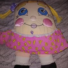 vintage pillow people plush toy