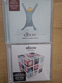 Elbow CDs Collection: Build A Rocket Boys! / The Best Of. New CD.
