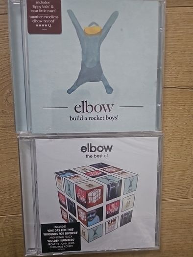 Elbow CDs Collection: Build A Rocket Boys! / The Best Of. New CD.
