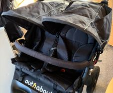 out and about double buggy