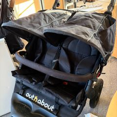 out and about double buggy