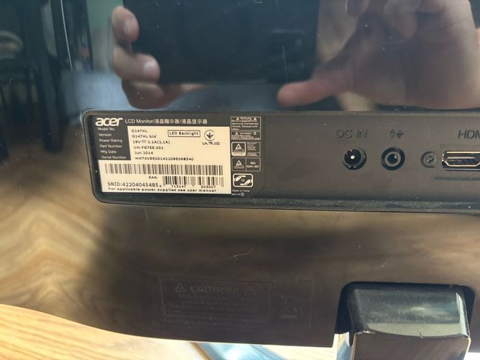 Acer 24" LCD Gaming Monitor