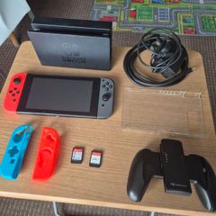 Nintendo switch + games