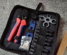 Solar PV MC4 Crimping Tool Kit and Accessories