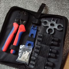 Solar PV MC4 Crimping Tool Kit and Accessories