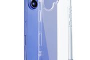 Case for iPhone 16 , Clear 16 Case Hard PC Back &amp; Soft TPU Shockproof Anti-Scratch Phone Bumper Cover for iPhone 16 , Clear