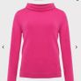 Hobbs London Pink Audrey Jumper Wool Cashmere Roll Neck Sweater Image 2