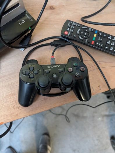 PS3 Fat CECHK03 1TB CFW Evilnat + Genuine DualShock 3 Controller