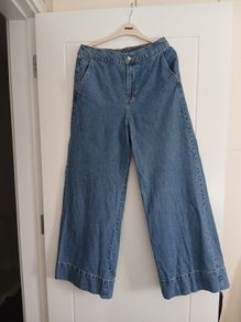 Wide jeans denim