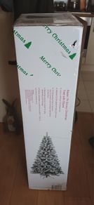 7ft Aspen Snowy christmas tree