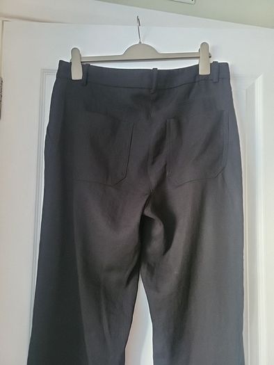 Black Wide Leg Trousers
