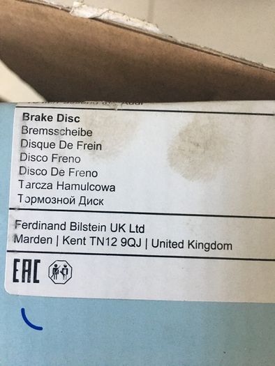 Brake disks rear Audi Seat VW