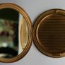 Vintage 1950s British POWDER COMPACT Mirror Image 3