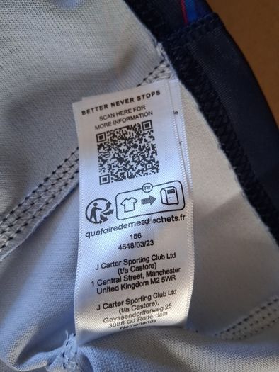Leinster Jersey.  Official Castore Youths Age 12 Years Home Jersey.  Collect In Dublin Or Receive Via Post.