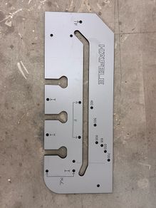 Hafele Worktop cutting template
