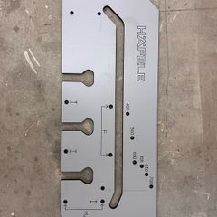 Hafele Worktop cutting template