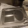 Baby Photo Frame 8" x 6" Heavy Pewter Silver Tone Room For 3 Photos Bear Blocks Image 2