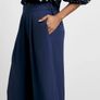 Brand new with tags attached UK30 Joanna Hope Blue Wide Leg Trousers Image 3
