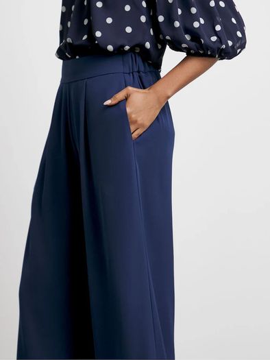 Brand new with tags attached UK30 Joanna Hope Blue Wide Leg Trousers