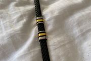 Leather bracelet