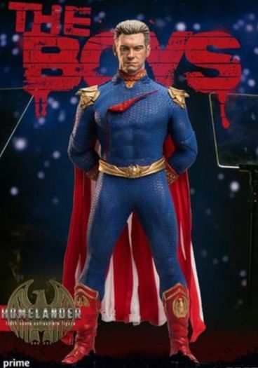 Homelander Figure Star Ace Official Deluxe 1/6 scale 12" Hot Toys scale