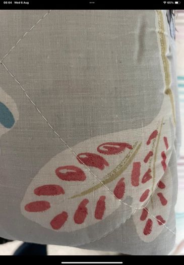 Bnwt grey bedspread double size