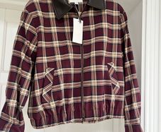Zara Check Bomber